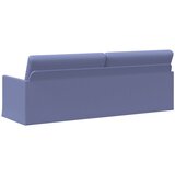 SOFA za 3 osobe Traper plava 220 x 81 x 82 cm Tkanina Slike