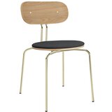 UMAGE Antracitno siv/zlat jedilni stol Curious – | Shoptok.si