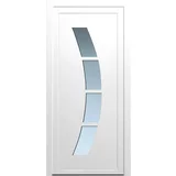SOLID ELEMENTS zunanja vhodna vrata solid elements kranj KF740 (70 x 1100 x 2100 mm, bela, leva, pvc)