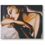 Reprodukcije girl sleeping - tamara de lempicka (umetnicke)