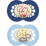Mam Original Night 16m+ duda Blue/ Dark Blue 2 kom | shoptok.hr