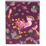 Goldbuch bilježnica bez linija sa tvrdim koricama A5 Tropical Birds Plum | shoptok.hr
