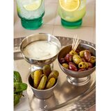 BonBistro Kovinska skledica za serviranje v srebrni barvi 110 ml Serve – | Shoptok.si