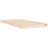  Okvir kreveta za jednu osobu 90 x 190 cm od masivne borovine | shoptok.hr