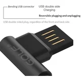 USB kabl tip C 1m 90° GC-48T crni ( 00G100 )
