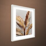 Styler Tiskana slika z okvirjem 40x50 cm Golden Strelitzia – | Shoptok.si