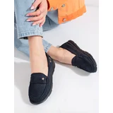 GOODIN Women's moccasins Shelovet light navy blue