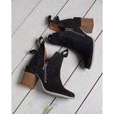 Resti Black women's boots on a square post Darera - Footwear | ePonuda.com