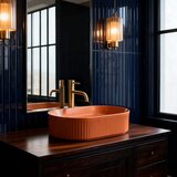 REA Bath Umivalnik na podstavku Vanda Cinnamon Matt | Shoptok.si