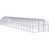 Vanjski kokošinjac 3 x 16 x 2 m od pocinčanog čelika | shoptok.hr