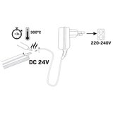  led traka neon 5m LED/40W/24V narandžasta IP65 | Eponuda.com