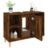  za umivaonik boja dimljenog hrasta 80x33x60 cm drveni | shoptok.hr