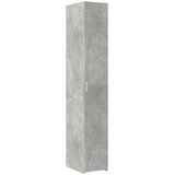 vidaXL Ozka omara za shranjevanje betonsko siva 30x42,5x225cm inž. les | Shoptok.si