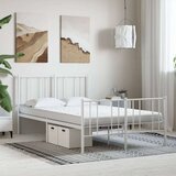  Madrac od pjene bijeli 140 x 190 cm 7 zona tvrdoća 20 ILD | shoptok.hr