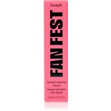Benefit Fan Fest Fanning & Volumizing Mascara vodoodporna za volumen maskara 4 g Odtenek hyper black | Shoptok.si