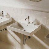 Roca A327686000 ONA 60 x 46 cm pravokotni keramični umivalnik z odprtino za armaturo | Shoptok.si