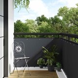  Ekran za balkon s rupama Antracit | shoptok.hr