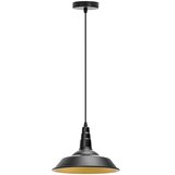 Aigostar Luster na sajli 1xE27/60W/230V, crne boje Slike