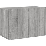Maison Chic Stenska TV omarica - TV stojalo - Televizijska omarica siva sonoma 60x30x41 cm, (21702308) | Shoptok.si