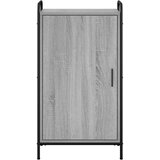  Ormar za cipele 51 x 36 5 x 93 cm Konstruirano drvo Siva Sonoma - Siva Sonoma 51 x 36 5 x 93 cm 4 etaže s vratima | shoptok.hr