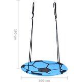  Ljuljačka gnijezdo s nogometnim uzorkom 100 cm | shoptok.hr