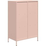 vidaXL Visoka komoda ružičasta 68x39x103,5 cm čelik | shoptok.hr