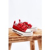 Big Star Children's Cloth Sneakers With Velcro BIG STAR KK374076 Red Cene