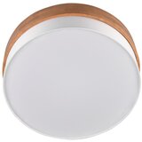  Bela/v naravni barvi stropna svetilka s tekstilnim senčilom Seasons | Shoptok.si