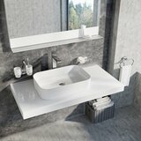 Ravak XJX01155002 Ceramic Slim 55 x 37 cm pravokotni nadpultni umivalnik | Shoptok.si