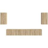  Komplet TV omaric 5 pcs Sonoma hrast Konstruiran les, (5000132191) | Shoptok.si