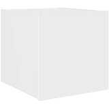  Zidni TV ormarić s LED svjetlima bijeli 30,5 x 35 x 30 cm | shoptok.hr