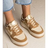 Gemre Beige women's sports sneakers Seisha | shoptok.hr