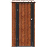  Vrtne šupe Smeđa 103 x 86 x 200 cm Metal | shoptok.hr