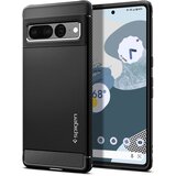 Spigen RUGGED ARMOR MASKA ZA GOOGLE PIXEL 7 PRO MAT ČRNA | Shoptok.si