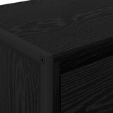  Kreveta Crni hrast 42 x 36 x 75.5 cm Konstruirano drvo | shoptok.hr