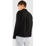 anerkjendt Akotto Cot-Linen-Vis Overshirt Jakna caviar | Shoptok.si