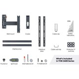 Vogels TVM 3425 schwarz TV-Wandhalterung 32-65", turn 120°, Vesa 400x400, max. 25 kg, schwa | Shoptok.si