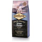Carnilove dog puppy - losos & puran 12 kg Cene