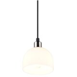  Bela/srebrna viseča svetilka s steklenim senčilom ø 12 cm Molly – | Shoptok.si