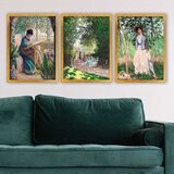 Wallity Set uramljenih slika 3AC_UN547270, 3 Dela | ePonuda.com