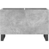 vidaXL Omarica za gramofonske plošče betonsko siva 74,5x38x48 cm les | Shoptok.si