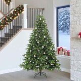  Umjetno božićno drvce s stalakom Zelena 240 cm PE i PVC u
