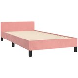  Okvir za krevet s uzglavljem bez madraca 100x200 cm baršunasti | shoptok.hr