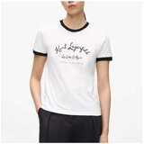 Karl Lagerfeld Majice s kratkimi rokavi Camisetas Mujer Modèle B2w17021 Bela Cene