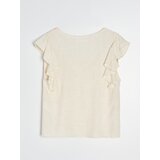 Sinsay Bluza od viskoze i mješavine lana | shoptok.hr