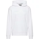 Calvin Klein Jeans Sweater majica akvamarin / bijela