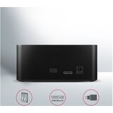 Axagon ADSA-SN docking station, USB 3.0, 1x 2.5&quot,/3.5&quot, SSD/HDD, SATA 6, crna AXAGON ADSA-SN priključna stanica tvrdog diska | Eponuda.ba