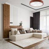  plafonsko svetlo natural 4xE27/60W/230V, prečnik 57,5 cm, borovina/smeđa | Eponuda.com