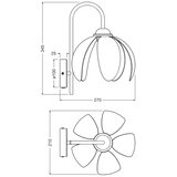 Osram zidna lampa decor rattan 1xE27/15W/230V bež/crna | Eponuda.com