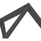  Otroški posteljni okvir s predali temno siva borovina 90x200 cm | Shoptok.si